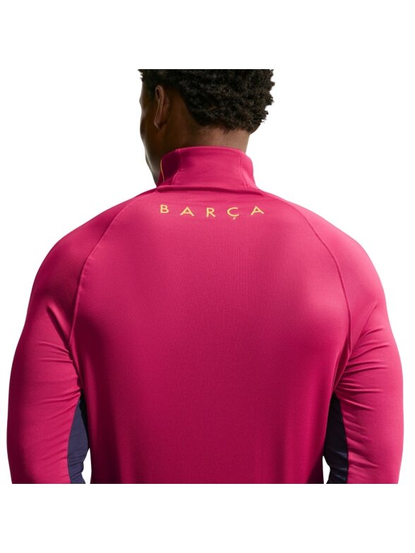 Nike FC Barcelona Strike vyriški bordo marškinėliai II3253 621 3