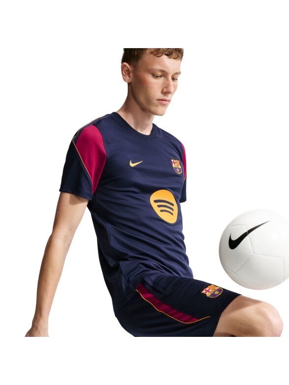 Nike FC Barcelona Strike vyriški marškinėliai tamsiai mėlyni II2254 401 4 Nike FC Barcelona Strike vyriški marškinėliai tamsiai mėlyni II2254 401 4