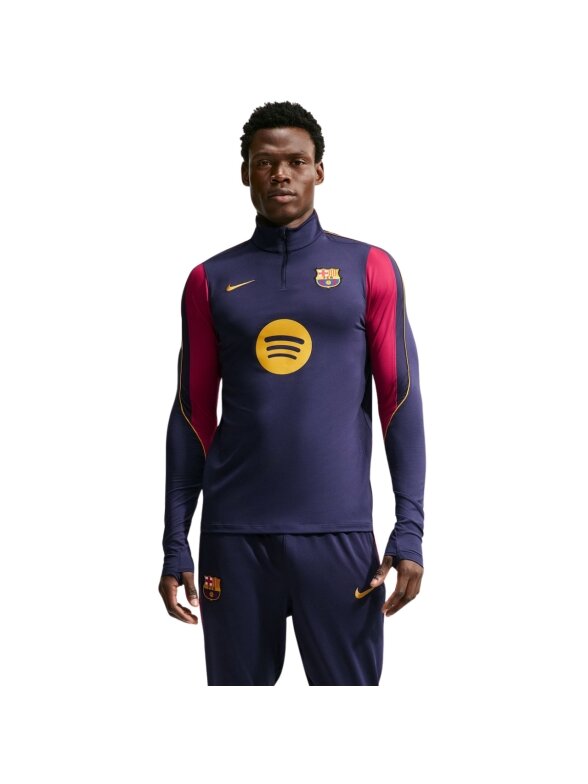 Nike FC Barcelona Strike vyriški marškinėliai tamsiai mėlyni II3253 401 Nike FC Barcelona Strike vyriški marškinėliai tamsiai mėlyni II3253 401
