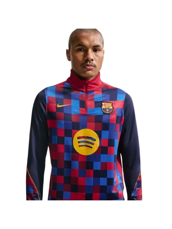 Nike FC Barcelona Strike Home vyriški marškinėliai mėlynos ir raudonos spalvos IQ1301 621 2 Nike FC Barcelona Strike Home vyriški marškinėliai mėlynos ir raudonos spalvos IQ1301 621 2