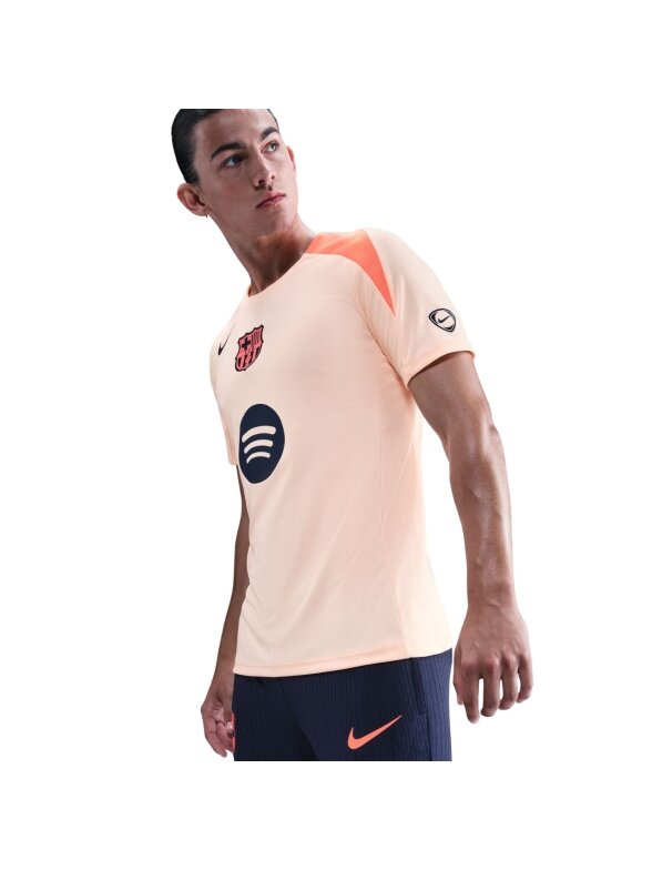 Nike FC Barcelona Strike Third vyriški marškinėliai, oranžiniai HM3344 808 2