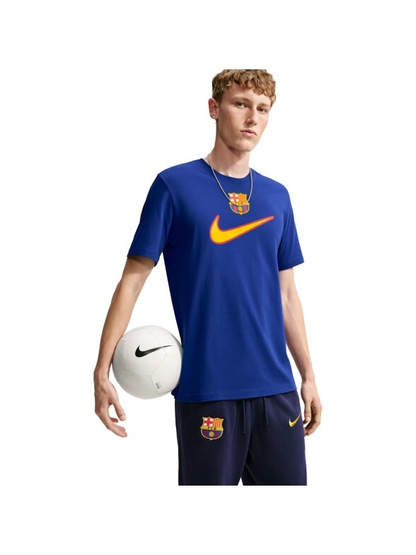 Nike FC Barcelona Swoosh vyriški marškinėliai, juodi, IQ5042 455 2 Nike FC Barcelona Swoosh vyriški marškinėliai, juodi, IQ5042 455 2