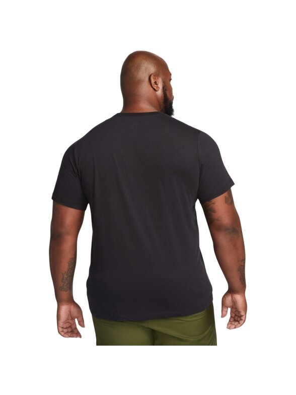 Nike Nsw Tee Icon Swoosh vyriški marškinėliai juodi DC5094 010 5