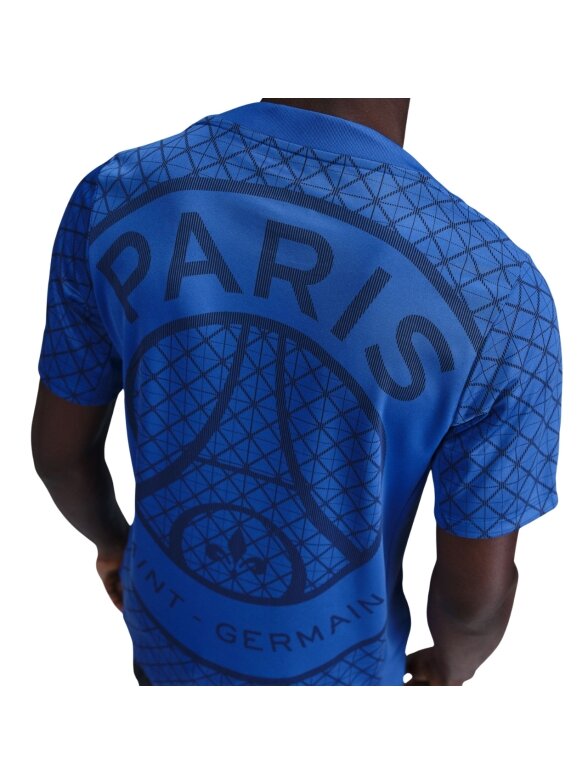 Nike vyrams PSG Academy Pro Home mėlyna marškinėliai HJ7150 406 4
