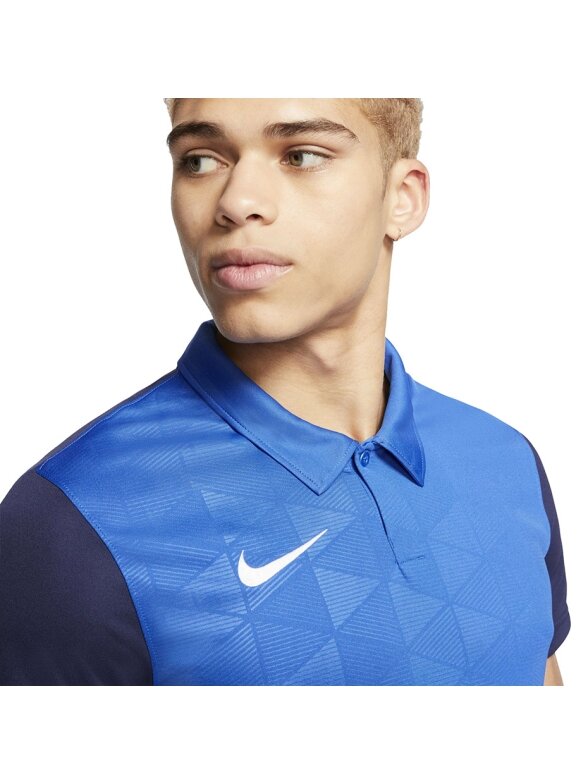 Nike Trophy IV JSY SS vyriški marškinėliai mėlyni BV6725 463 2