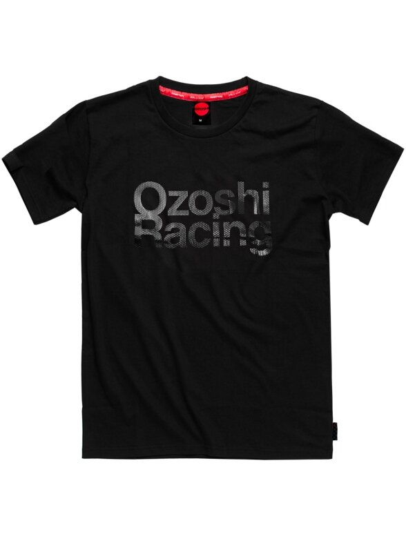Ozoshi Retsu vyriški marškinėliai juodi OZ93352