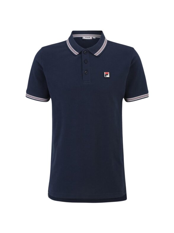 Fila Lubbeek vyriški polo marškiniai, tamsiai mėlyni FAM0898 50004 1 Fila Lubbeek vyriški polo marškiniai, tamsiai mėlyni FAM0898 50004 1