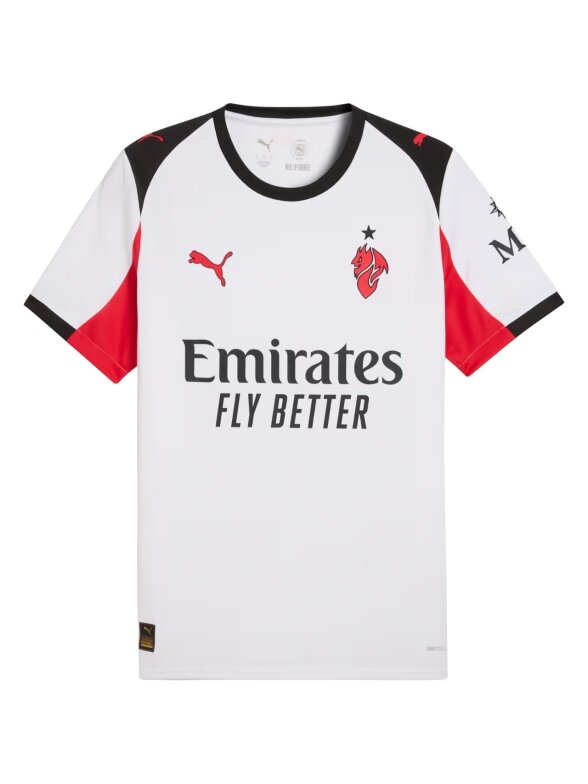 Puma AC Milan Away Jersey Replica vyrams balta 779971 02 Puma AC Milan Away Jersey Replica vyrams balta 779971 02