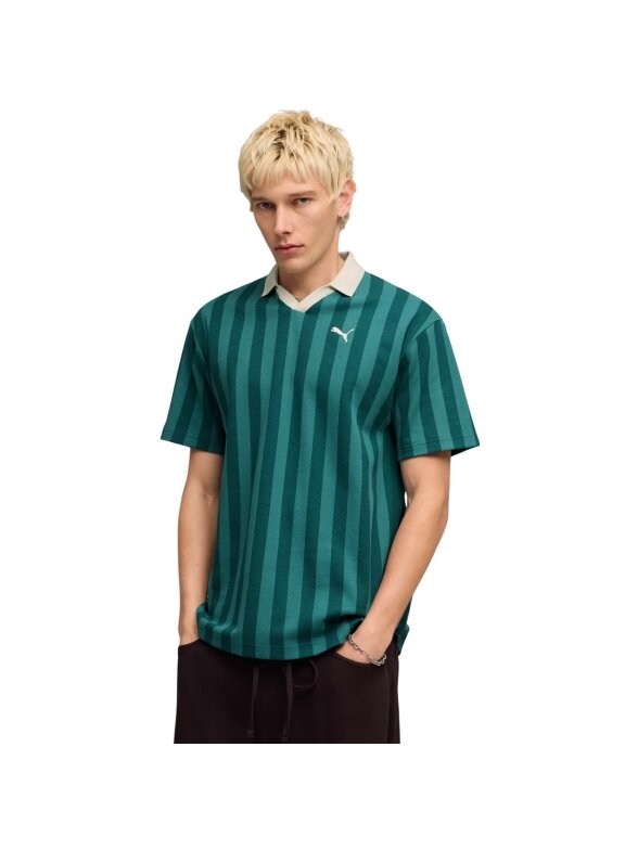Puma Class Relaxed Pinnacle Polo vyriška polo marškinėliai žali 692069 41
