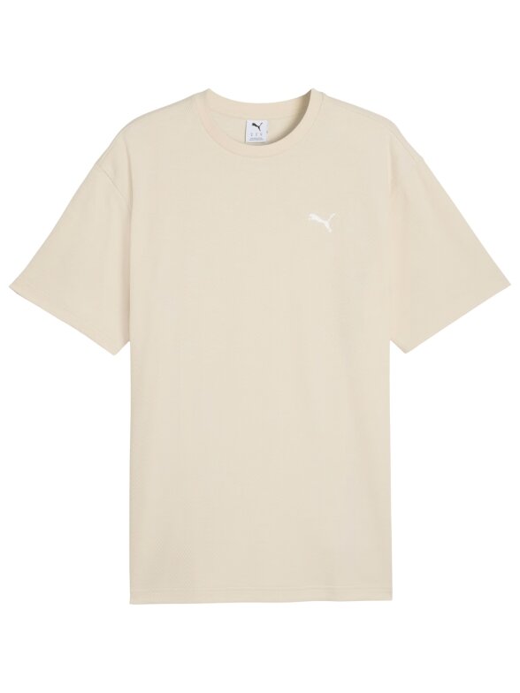 Puma ESS Elevated Relaxed Tee vyriški marškinėliai smėlio spalvos 692018 87 1 Puma ESS Elevated Relaxed Tee vyriški marškinėliai smėlio spalvos 692018 87 1