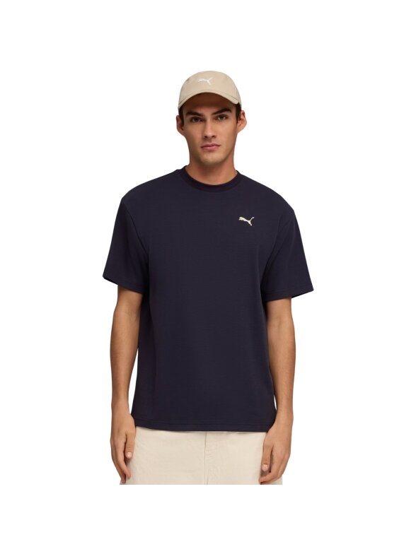 Puma ESS Elevated Relaxed Tee vyriška marškinėliai tamsiai mėlyni 692018 16 Puma ESS Elevated Relaxed Tee vyriška marškinėliai tamsiai mėlyni 692018 16