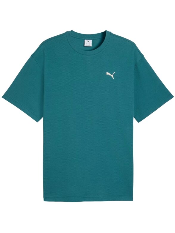 Puma ESS Elevated Relaxed Tee vyriška marškinėliai žali 692018 41 1 Puma ESS Elevated Relaxed Tee vyriška marškinėliai žali 692018 41 1