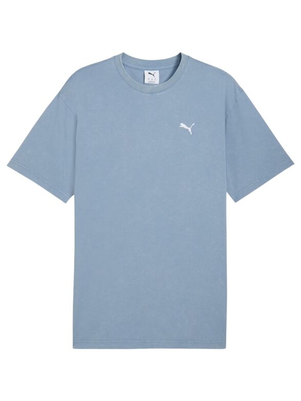 Puma Ess Elevated Relaxed Wash Tee marškinėliai vyrams mėlyni 688048 34 1 Puma Ess Elevated Relaxed Wash Tee marškinėliai vyrams mėlyni 688048 34 1