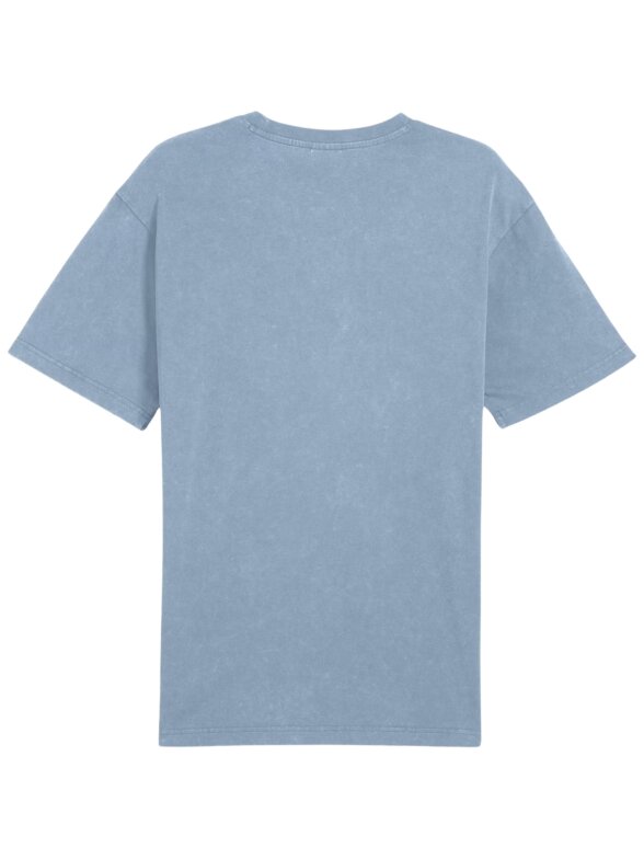 Puma Ess Elevated Relaxed Wash Tee marškinėliai vyrams mėlyni 688048 34 2
