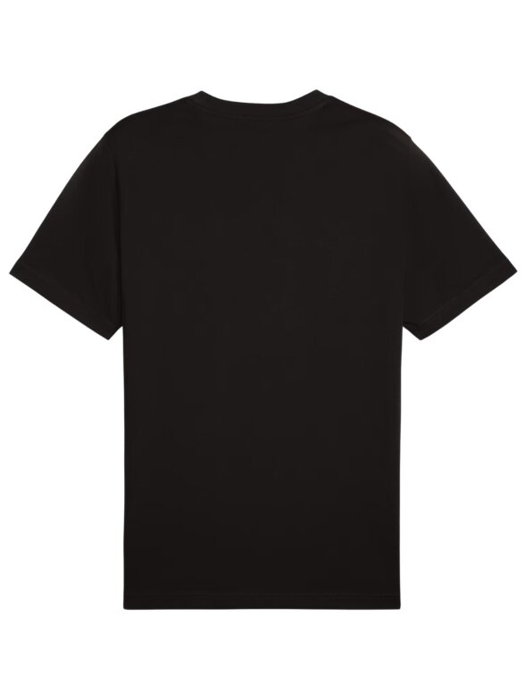 Puma Ess No.1 Logo Tee vyriška marškinėliai juoda 682532 01 1
