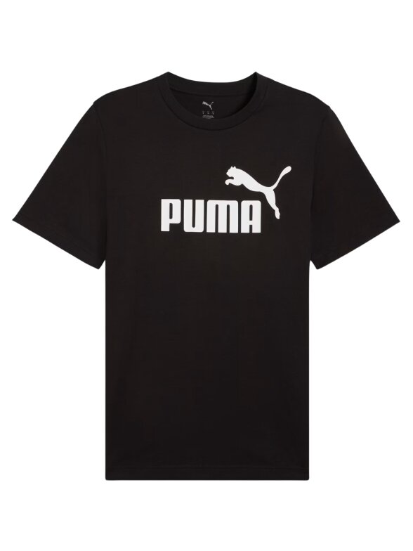 Puma Ess No.1 Logo Tee vyriška marškinėliai juoda 682532 01 Puma Ess No.1 Logo Tee vyriška marškinėliai juoda 682532 01