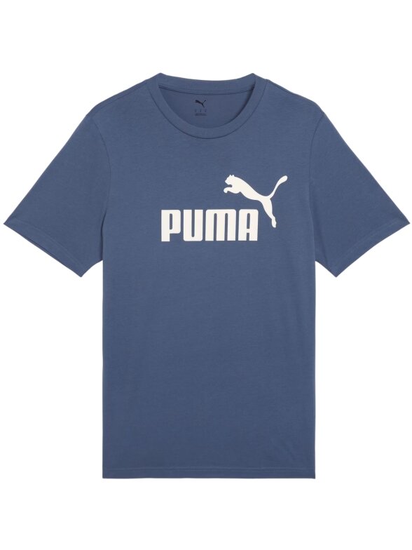 Puma Ess No.1 Logo Tee vyriška marškinėliai mėlyni 682533 80 1 Puma Ess No.1 Logo Tee vyriška marškinėliai mėlyni 682533 80 1
