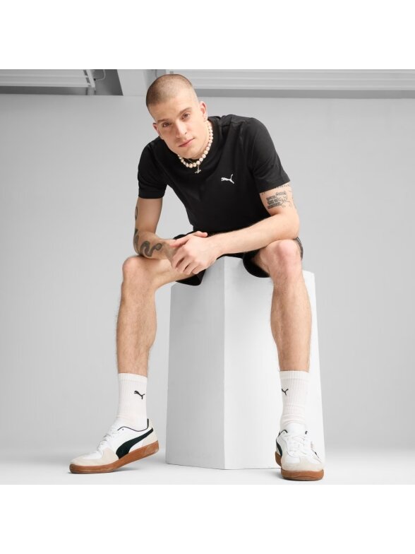 Puma vyriški marškinėliai Ess Small Logo Tee juodi 682538 01 3 Puma vyriški marškinėliai Ess Small Logo Tee juodi 682538 01 3