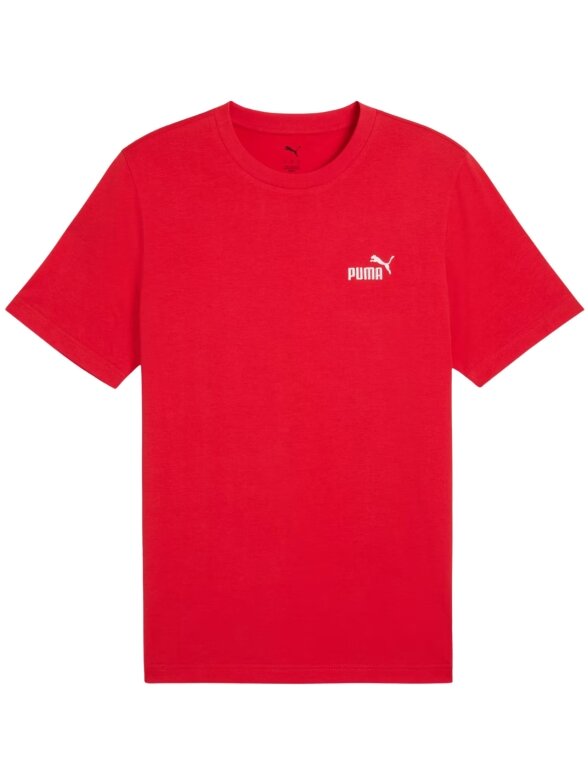 Puma vyriška marškinėliai Ess Small No.1 Logo Tee raudoni 682534 11