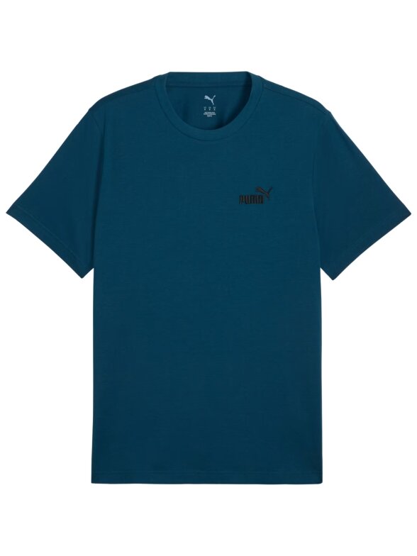 Vyriški marškinėliai Puma ESS Small No.1 Logo Tee turkis 682535 36 1 Vyriški marškinėliai Puma ESS Small No.1 Logo Tee turkis 682535 36 1