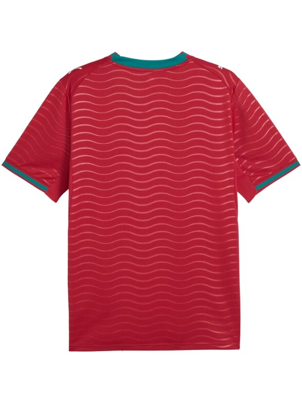 Puma vyriški marškinėliai FPF Portugal Home Jersey Replica Club, raudoni 783278 01 2
