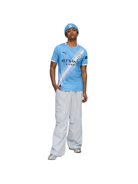 Puma vyriška MCFC Home Jersey Replica marškinėliai šviesiai mėlyni 780338 01 4