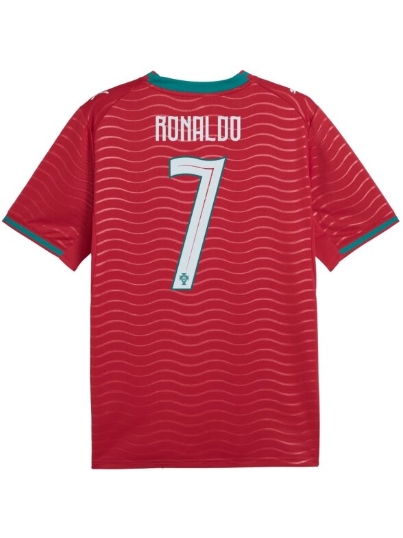 Puma vyriška Portugalija FPF Home Jersey Replica marškinėliai raudoni 788141 77 2 Puma vyriška Portugalija FPF Home Jersey Replica marškinėliai raudoni 788141 77 2