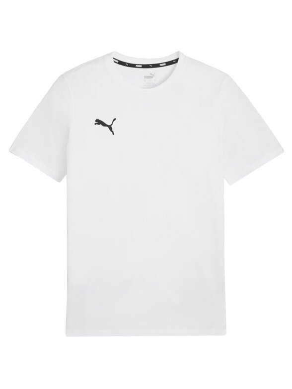 Puma Team Goal Casuals Tee vyriški marškinėliai balti 658615 04