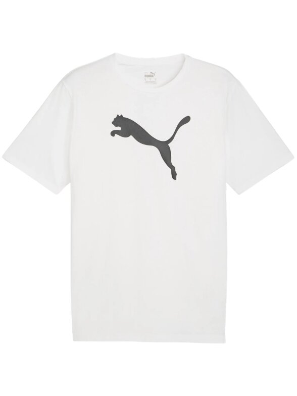 Puma Team Rise Logo Jersey Cotton vyriški marškinėliai balti 658705 04 1 Puma Team Rise Logo Jersey Cotton vyriški marškinėliai balti 658705 04 1
