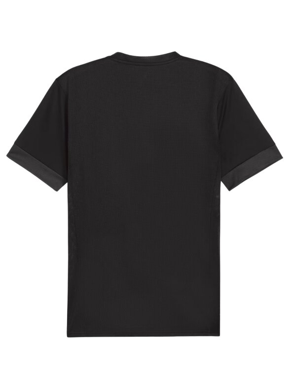 Puma vyriški teamGoal Matchday Jersey marškinėliai juodi 705747 03 1