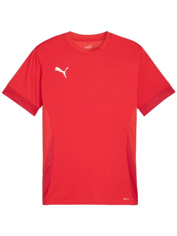 Puma vyriški teamGoal Matchday Jersey marškinėliai raudoni 705747 01 Puma vyriški teamGoal Matchday Jersey marškinėliai raudoni 705747 01