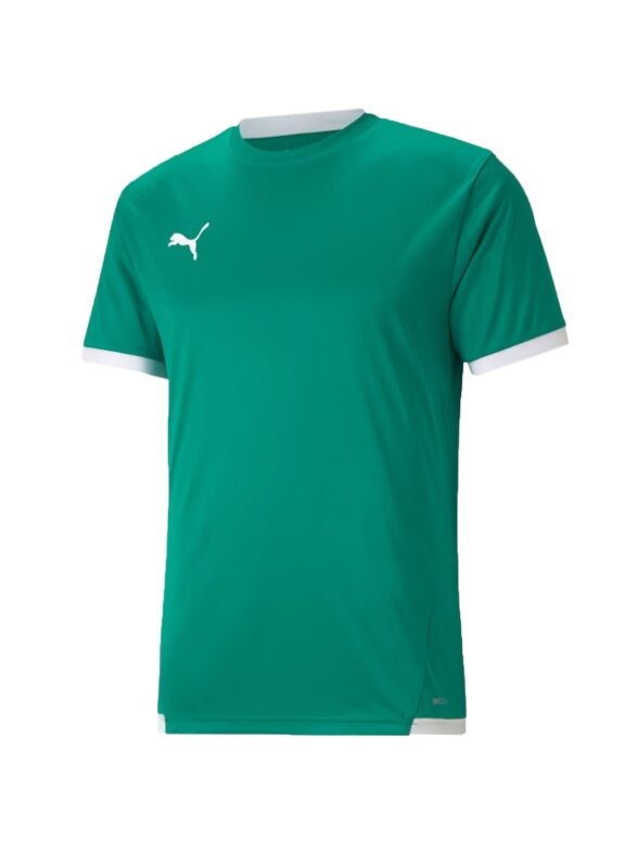 Puma teamLIGA Jersey vyriški marškinėliai žali 704917 05 Puma teamLIGA Jersey vyriški marškinėliai žali 704917 05