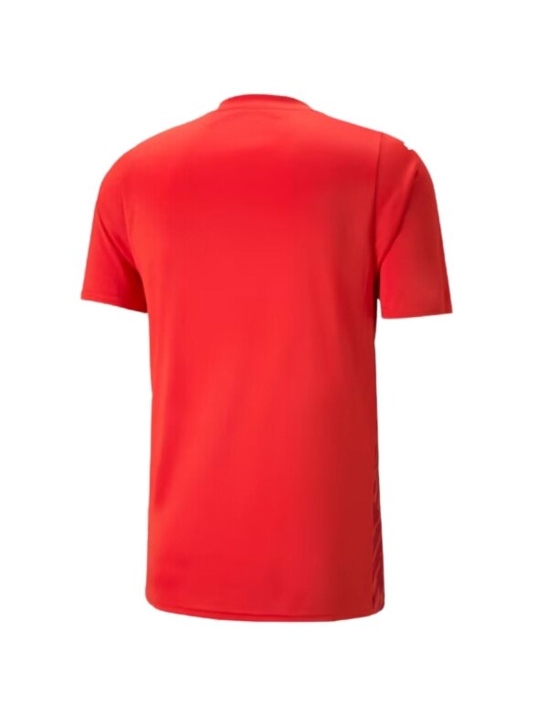 Puma teamULTIMATE vyriški marškinėliai raudoni 705371 01 1