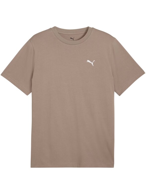 Puma Wardrobe Ess Tee vyriški marškinėliai, tamsiai smėlio spalvos 629644 81 1 Puma Wardrobe Ess Tee vyriški marškinėliai, tamsiai smėlio spalvos 629644 81 1