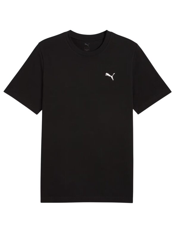 Puma Clothes Ess Tee vyriški marškinėliai juodi 629644 01 1 Puma Clothes Ess Tee vyriški marškinėliai juodi 629644 01 1