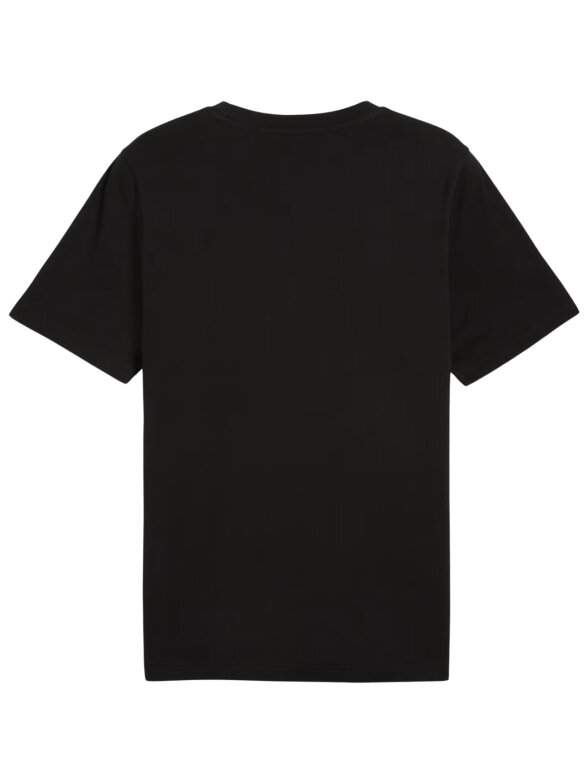 Puma Clothes Ess Tee vyriški marškinėliai juodi 629644 01 2 Puma Clothes Ess Tee vyriški marškinėliai juodi 629644 01 2