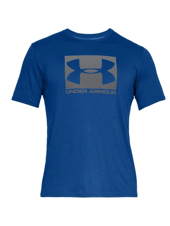 Vyriška marškinėliai Under Armour Boxed Sportstyle Ss mėlyni 1329581 400 Vyriška marškinėliai Under Armour Boxed Sportstyle Ss mėlyni 1329581 400