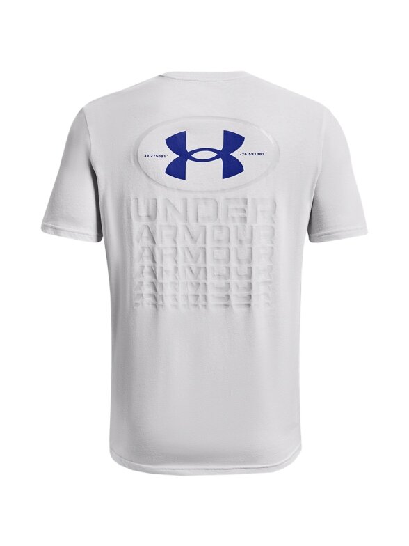 Under Armour Repeat Ss grafikos vyriški marškinėliai, pilki 1371264 014 1 Under Armour Repeat Ss grafikos vyriški marškinėliai, pilki 1371264 014 1