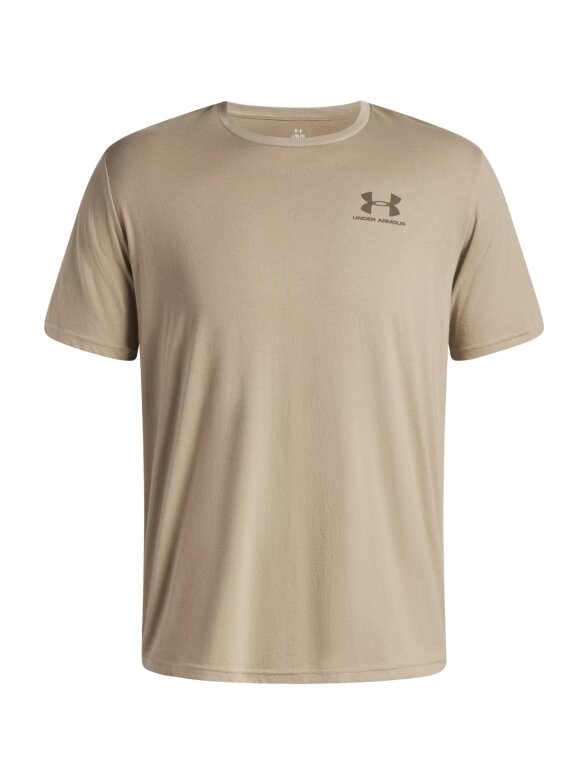 Under Armour Sportstyle LC SS vyriška marškinėliai smėlio spalvos 1326799 302 1