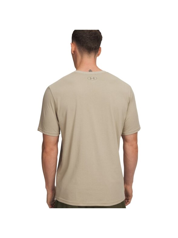 Under Armour Sportstyle LC SS vyriška marškinėliai smėlio spalvos 1326799 302 3