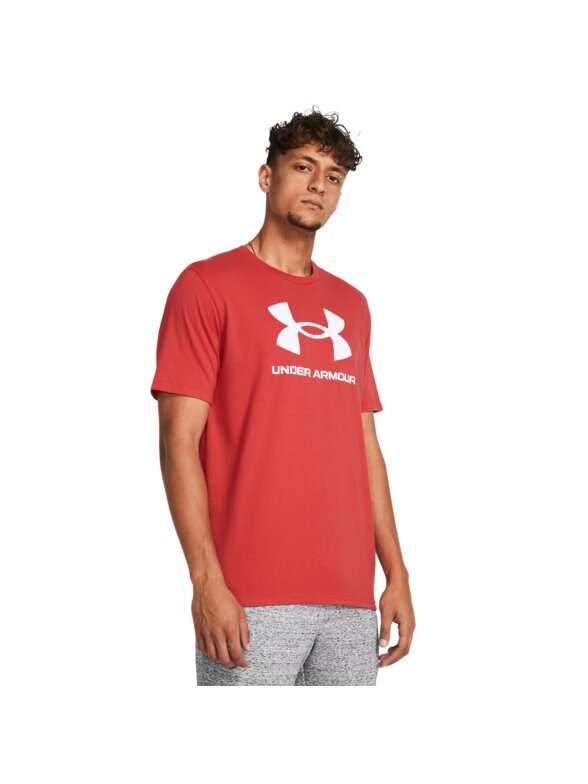 Under Armour Sportstyle Logo vyriški marškinėliai raudoni 1382911 814 2 Under Armour Sportstyle Logo vyriški marškinėliai raudoni 1382911 814 2