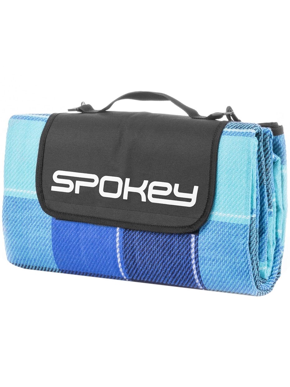 Spokey Picnic Flannel pikniko antklodė, mėlyna, 150x180 cm 839636 Spokey Picnic Flannel pikniko antklodė, mėlyna, 150x180 cm 839636