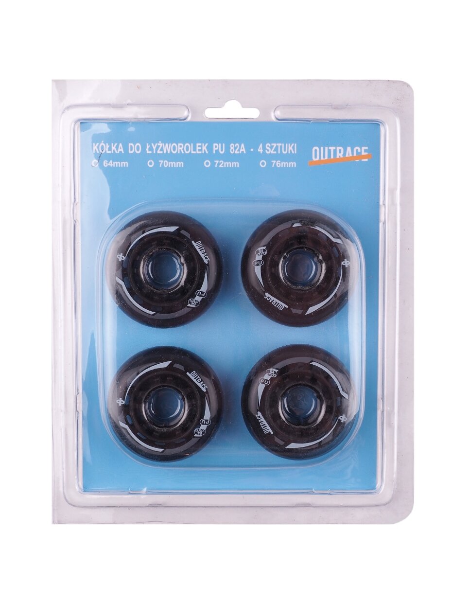 Outrace 64 mm inline pačiūžos ratai