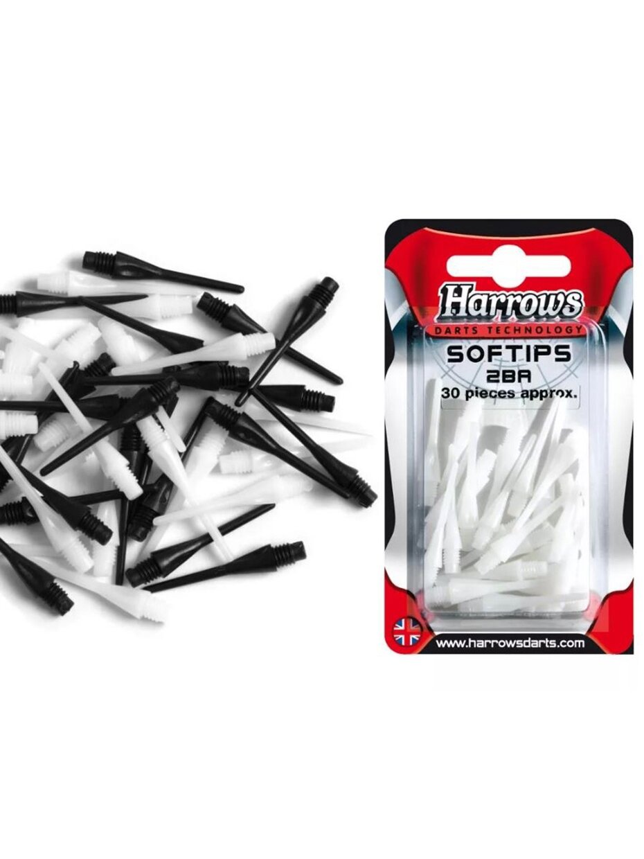 Końcówki Softips Harrows Spare Softips 30szt Końcówki Softips Harrows Spare Softips 30szt
