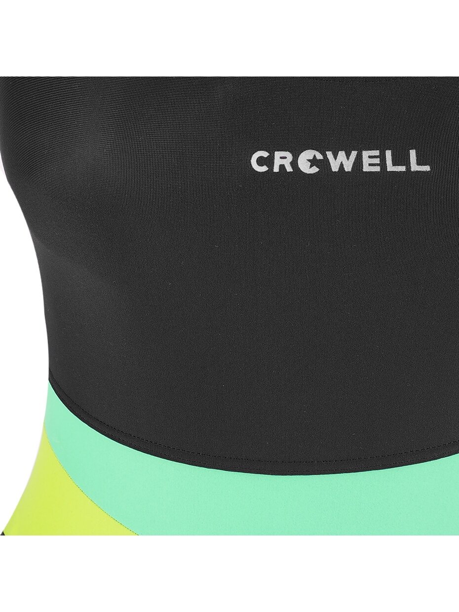 Crowell Lola moteriškas maudymosi kostiumėlis, col.01, juoda-žalia-lime 2 Crowell Lola moteriškas maudymosi kostiumėlis, col.01, juoda-žalia-lime 2