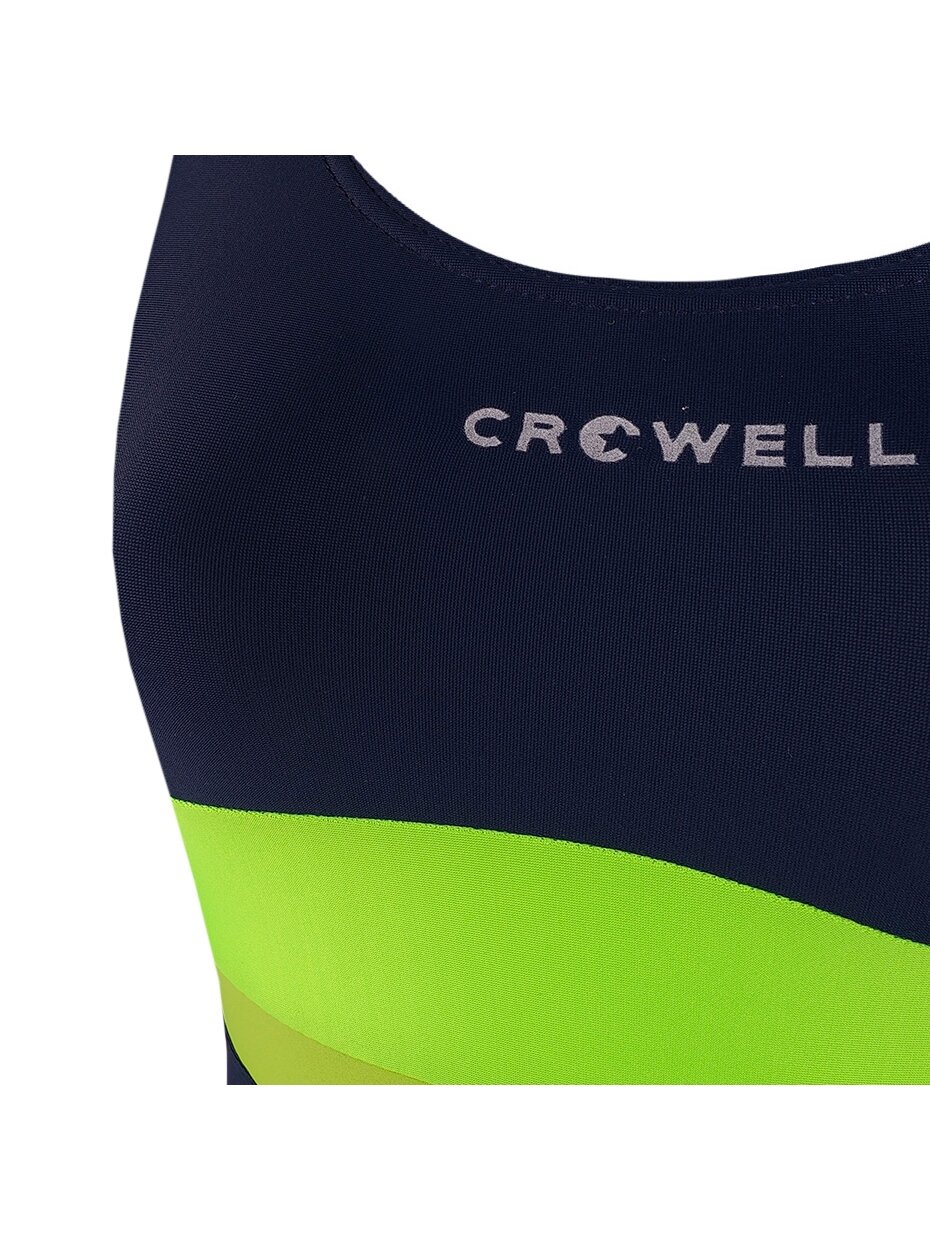 Crowell Swan maudymosi kostiumėlis mergaitėms, spalva 02, tamsiai mėlyna-laime-žalia 2 Crowell Swan maudymosi kostiumėlis mergaitėms, spalva 02, tamsiai mėlyna-laime-žalia 2
