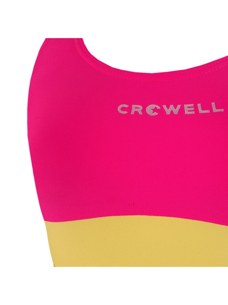 Crowell Swan maudymosi kostiumėlis mergaitėms, col.04, rožinė-oranžinė-geltona 2 Crowell Swan maudymosi kostiumėlis mergaitėms, col.04, rožinė-oranžinė-geltona 2