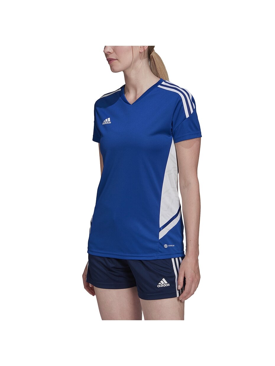 Moterų marškinėliai adidas Condivo 22 Jersey mėlyni HD4724 2 Moterų marškinėliai adidas Condivo 22 Jersey mėlyni HD4724 2