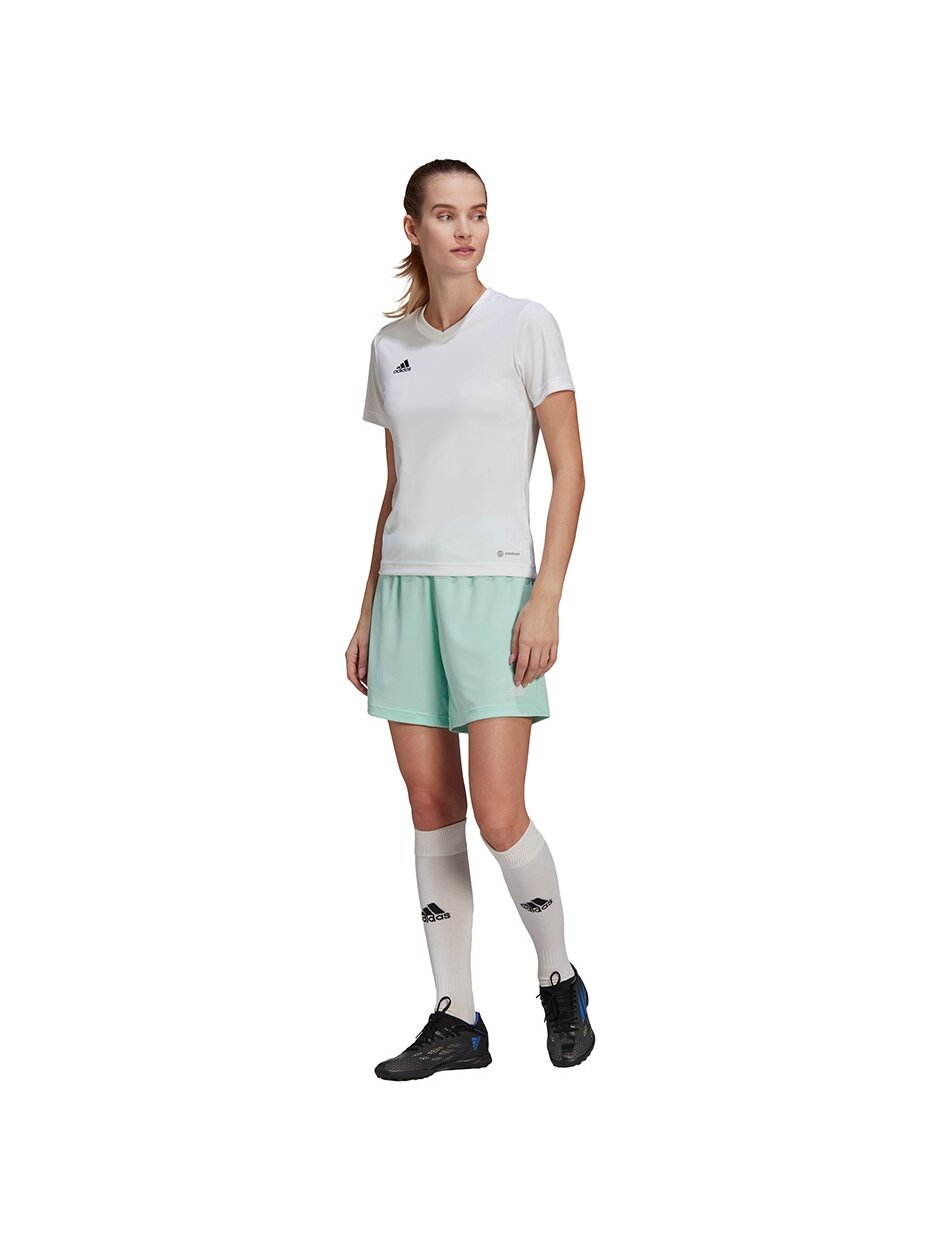 Adidas Entrada 22 Jersey moteriški marškinėliai, balti HC5074 5