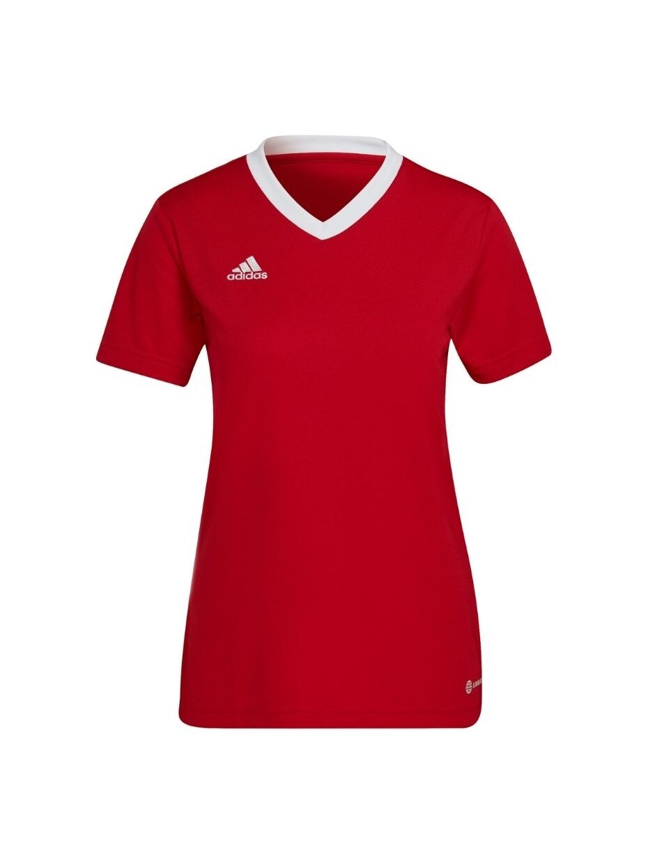 Adidas Entrada 22 Jersey moteriški marškinėliai, raudoni H57571